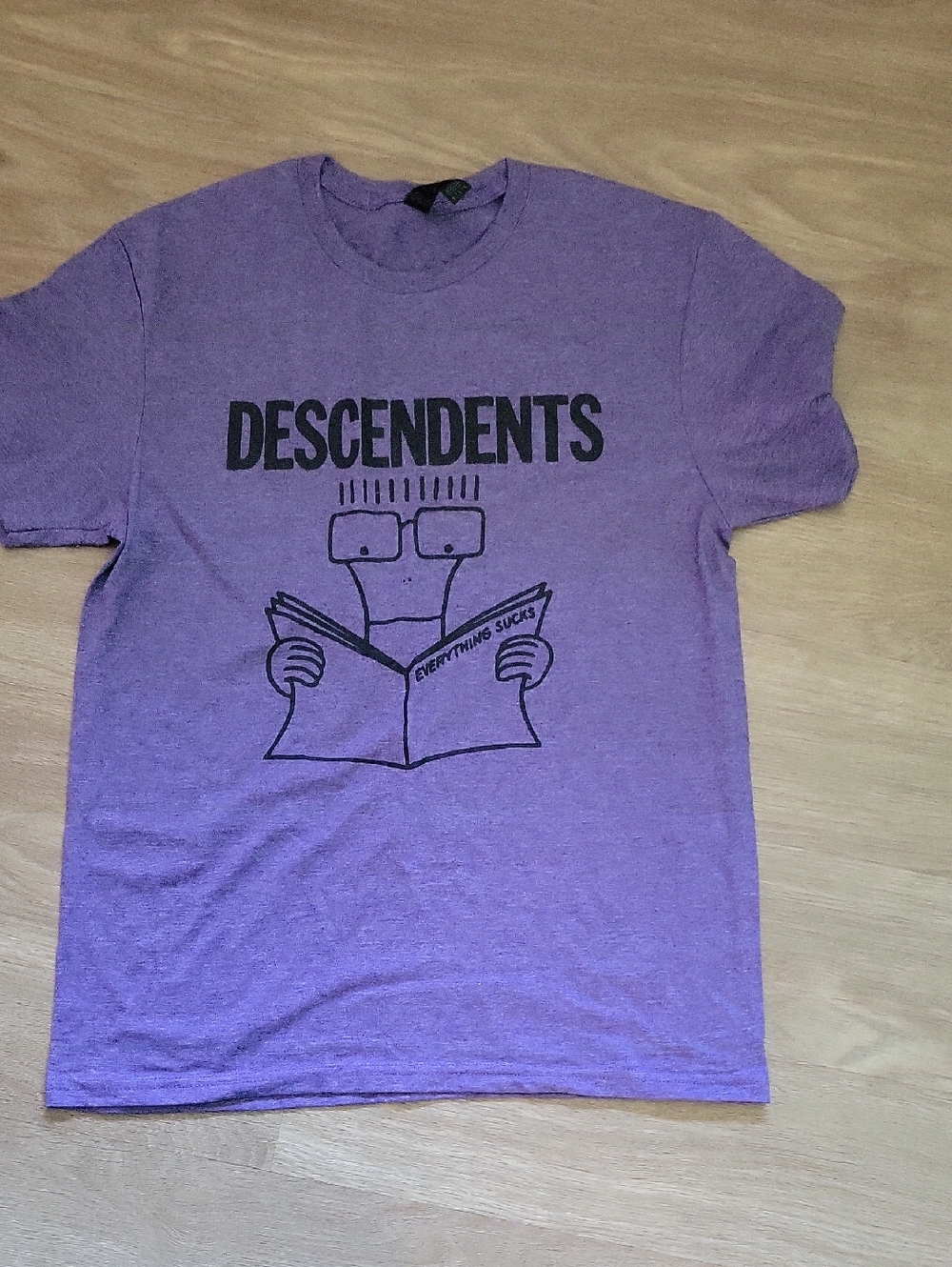 Gildan Purple Descendents Graphic Short Sleeve Tee